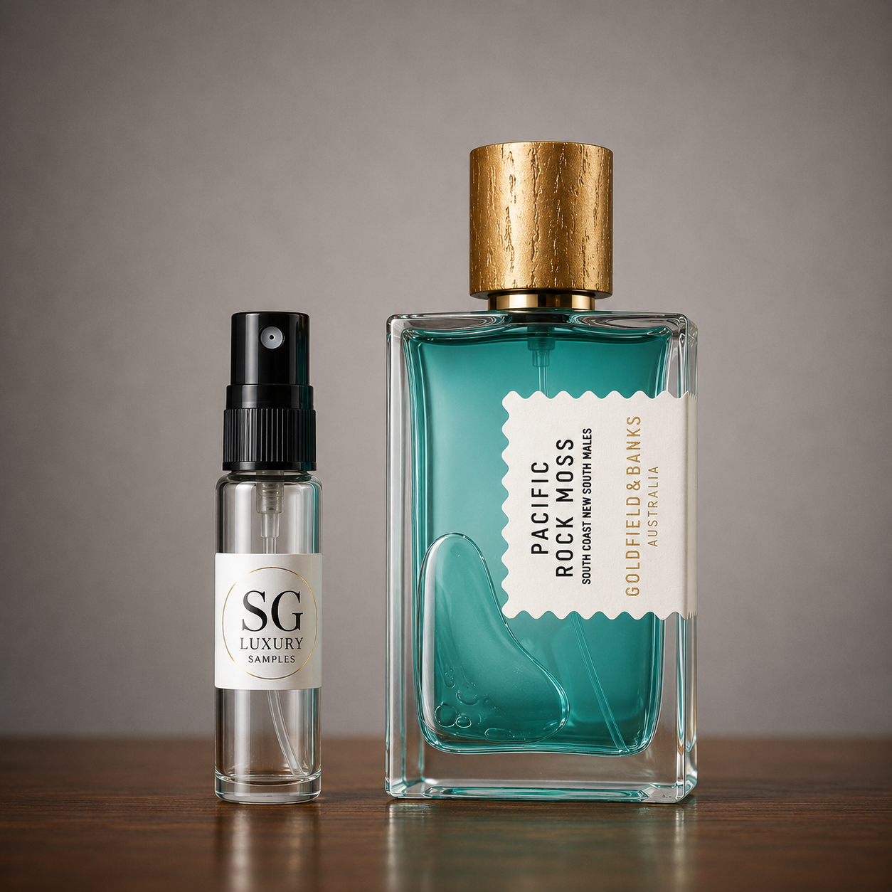 Goldfield & Banks Pacific Rock Moss Parfum samples 1ml, 5ml, 10ml
