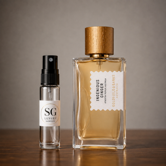 Goldfield & Banks Ingenious Ginger samples 1ml, 5ml, 10ml