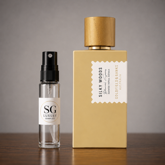Goldfield & Banks Silky Woods Parfum samples 1ml, 5ml, 10ml