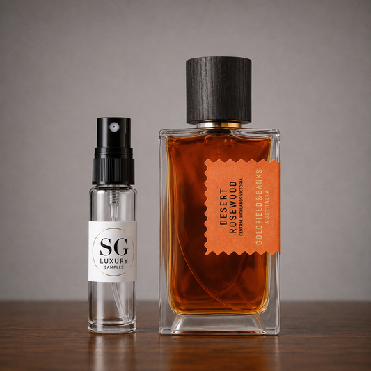 Goldfield & Banks Desert Rosewood samples 1ml, 5ml, 10ml