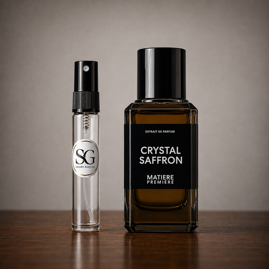 Matiere Premiere Crystal Saffron Extrait Samples 1ml, 5ml, 10ml