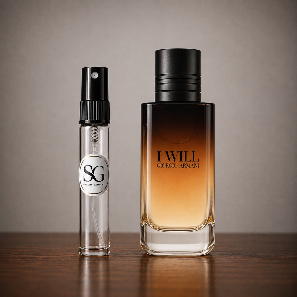 Armani I will edp samples 1ml, 5ml, 10ml