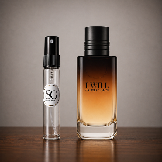 Armani I will edp samples 1ml, 5ml, 10ml