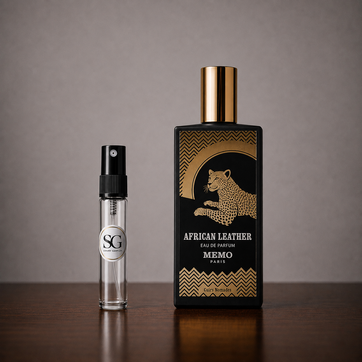 Memo Paris African Leather samples 1ml, 5ml, 10ml