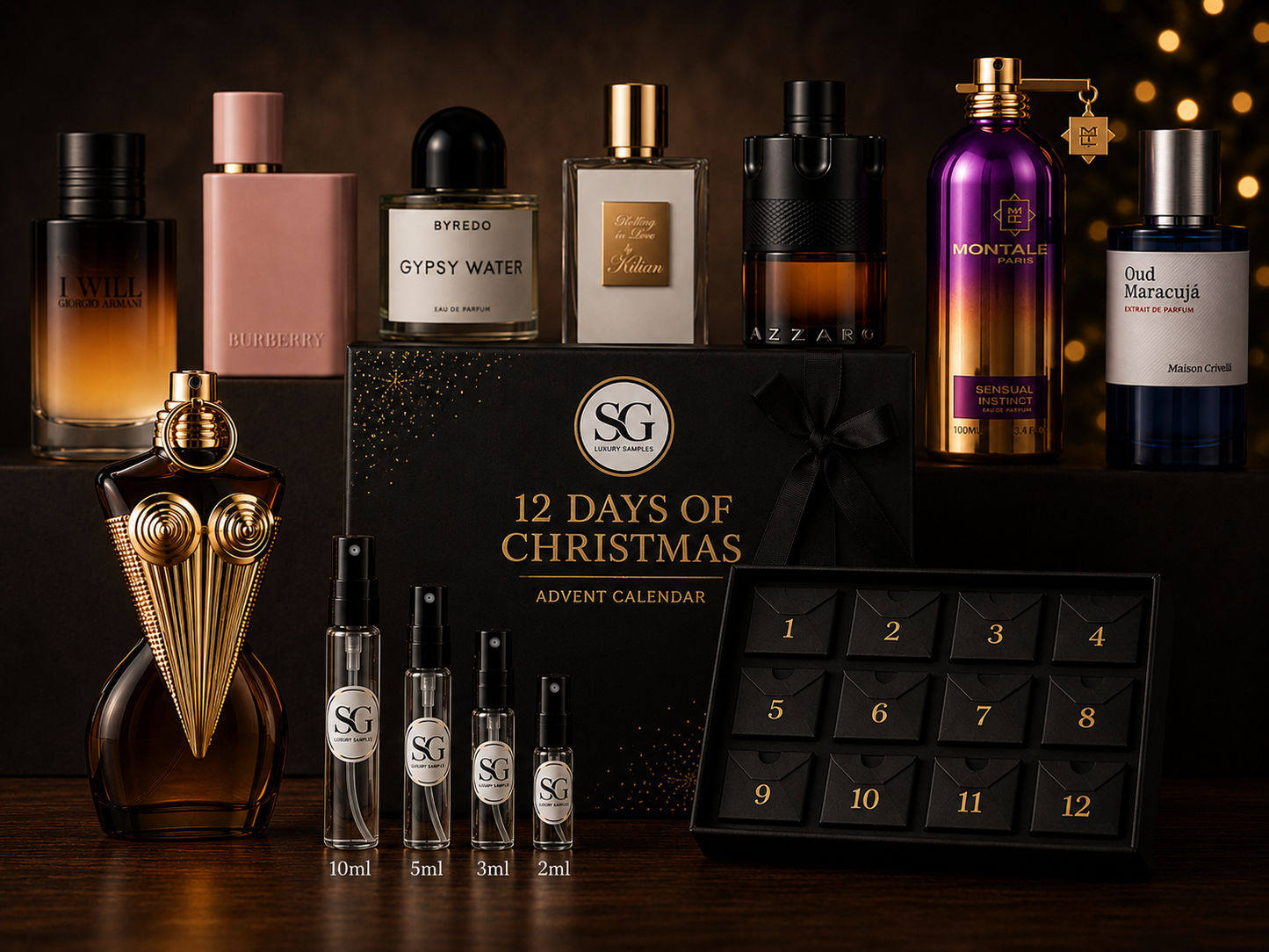 12 days of Christmas fragrance advent calendar