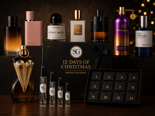 12 days of Christmas fragrance advent calendar