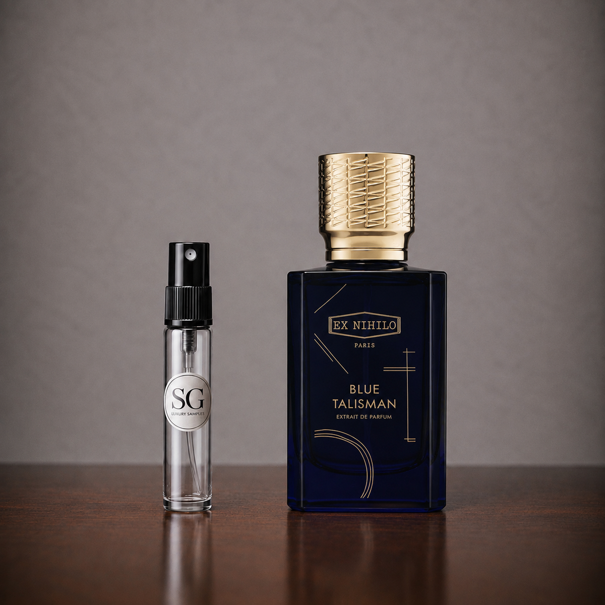 Ex Nihilo Blue Talisman Extrait samples 1ml, 5ml, 10ml