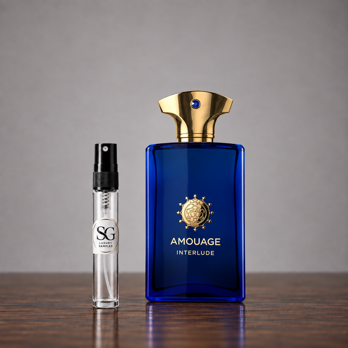 Amouage Interlude Man edp samples 1ml,  2ml, 5ml, 10ml