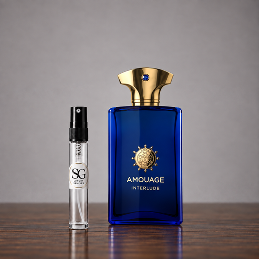 Amouage Interlude Man edp samples 1ml,  2ml, 5ml, 10ml