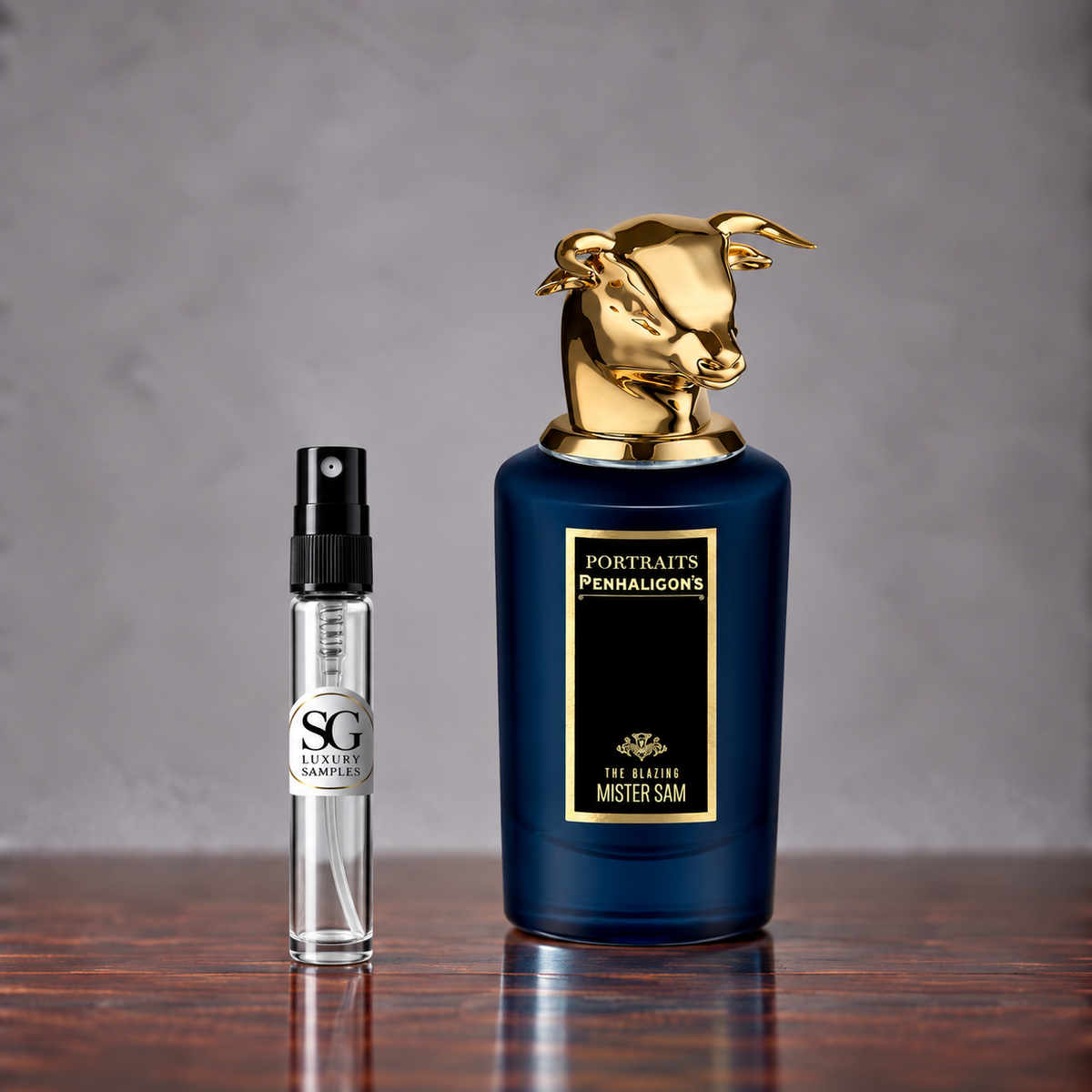 Penhaligons The Blazing Mr Sam Intense samples 1ml, 2ml, 5ml, 10ml