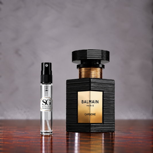 Balmain Carbone edp samples 1ml, 2ml, 5ml, 10ml