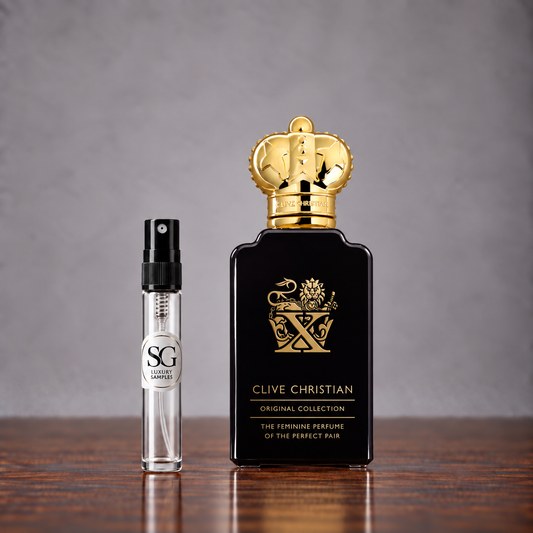 Clive Christian X Feminine Perfume samples 1ml, 2ml, 5ml, 10ml