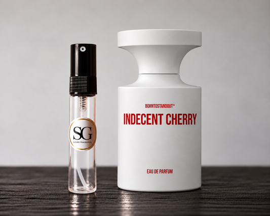 Born to Standout Indecent Cherry samples 1ml, 2ml, 5ml, 10ml