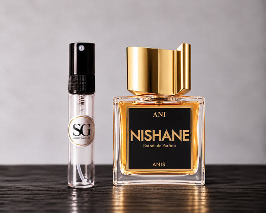 Nishane Ani Extrait de Parfum samples 1ml, 2ml, 5ml, 10ml