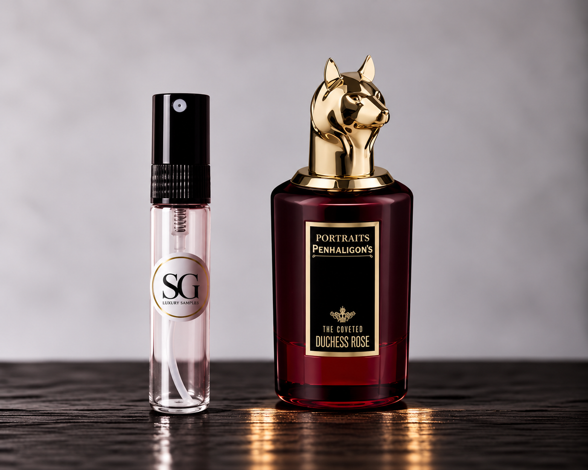 Penhaligon’s The Coveted Duchess Rose Intense samples 1ml, 2ml, 5ml, 10ml