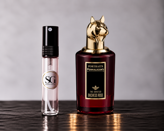 Penhaligon’s The Coveted Duchess Rose Intense samples 1ml, 2ml, 5ml, 10ml