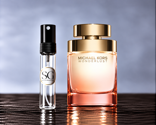Michael Kors Wanderlust perfume samples 1ml, 2ml, 5ml, 10ml